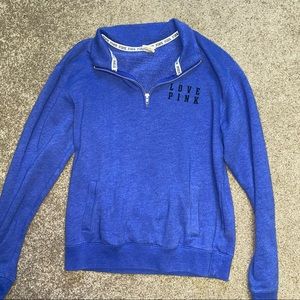 Victoria’s Secret PINK half-zip crew